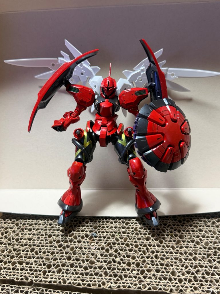 羽根も生えました