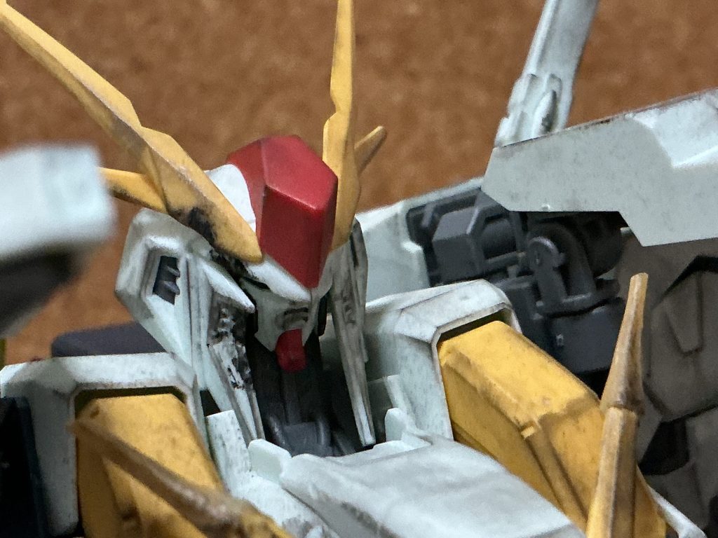 顔のダメージ再現いい感じに