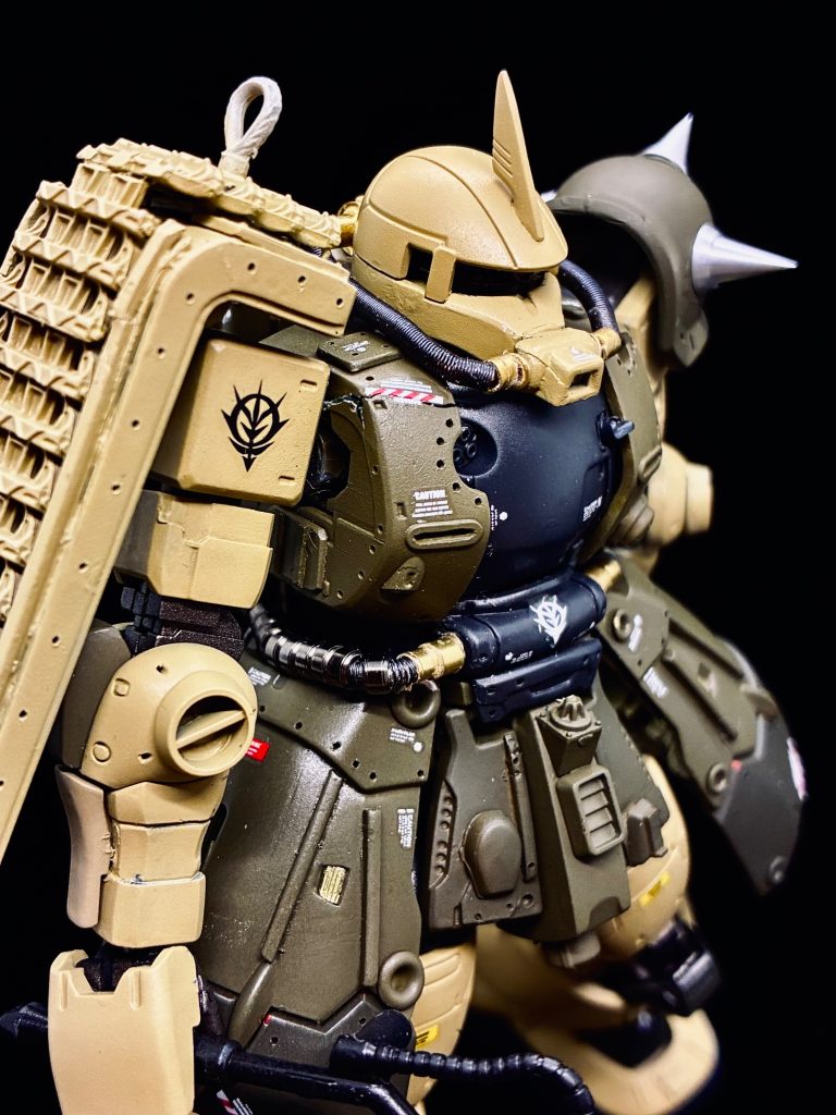 HG ザクII  (THE ORIGIN)–2枚目/制作者：OGNEK