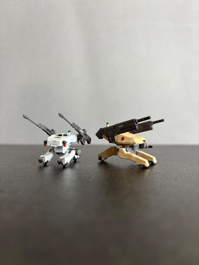 背中あわせで小さいキットを塗る良い練習になりました✨
