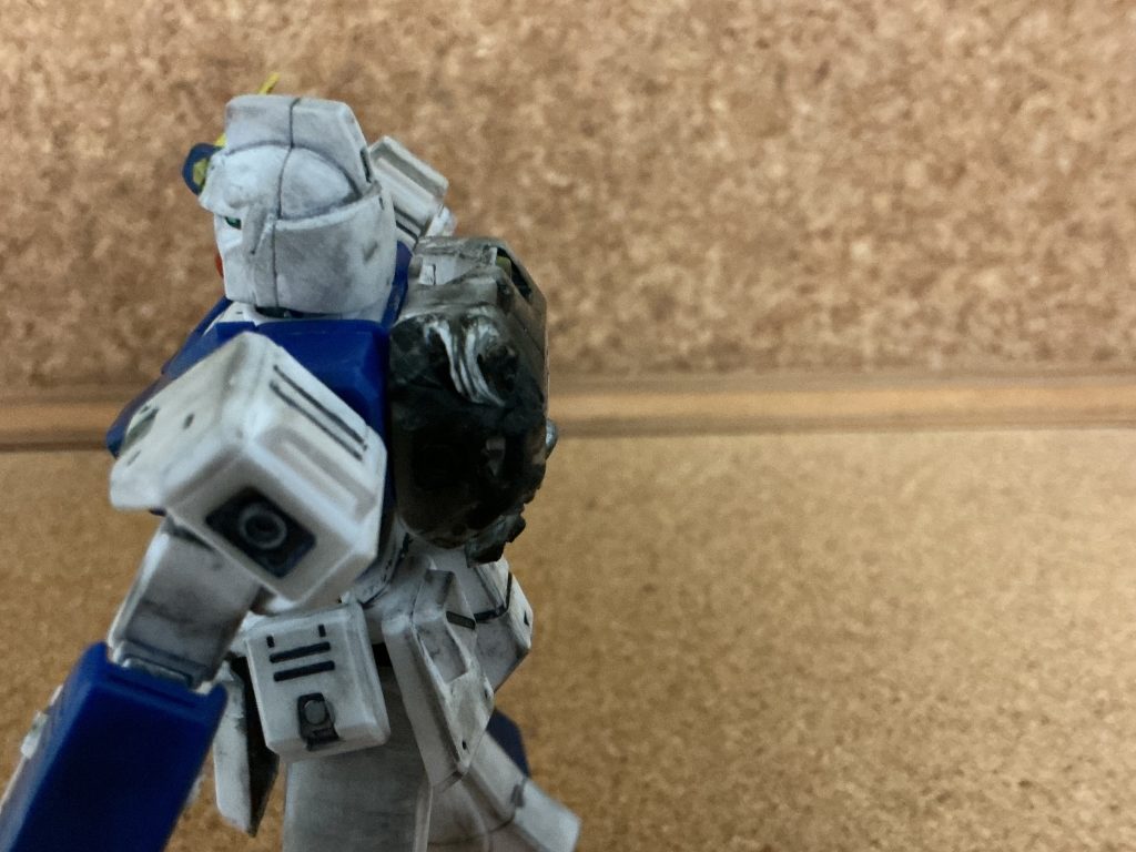 グチャってなったバックパック