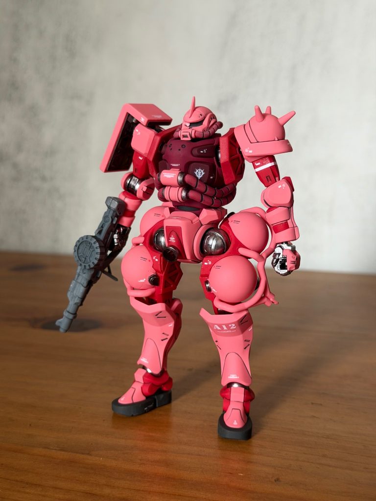 HG 1/144 シャア専用ザク(GQ)–2枚目/制作者：Mreh