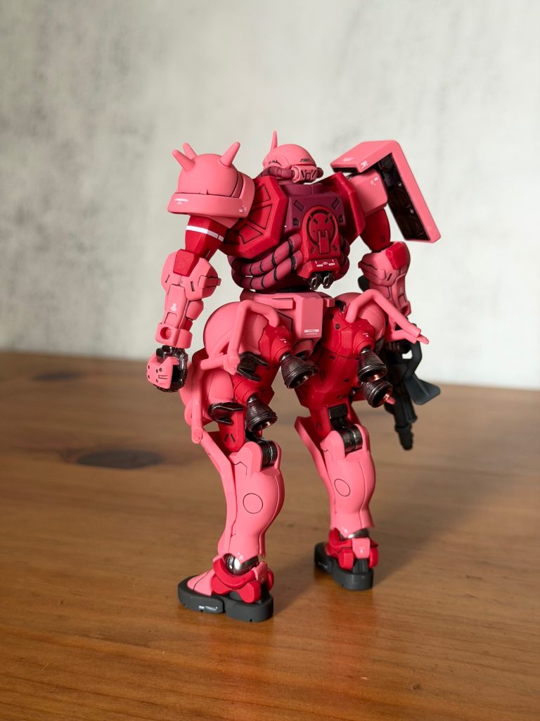 HG 1/144 シャア専用ザク(GQ)–5枚目/制作者：Mreh