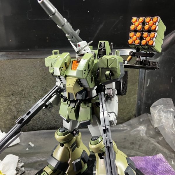 パーフェクトガンダム　武装仮組み