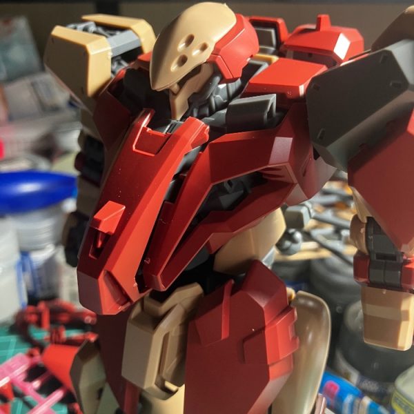 メッサー　ガウマン機　制作中