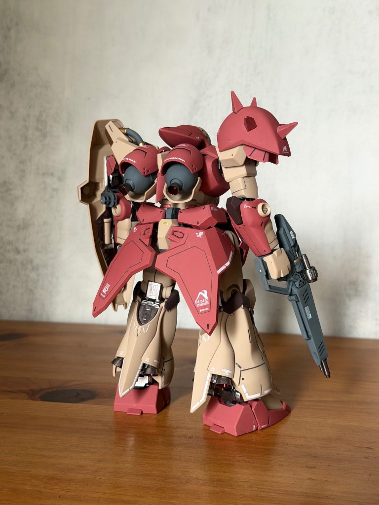 HGUC 1/144 メッサーF01型 *部分塗装 +改造–4枚目/制作者：Mreh