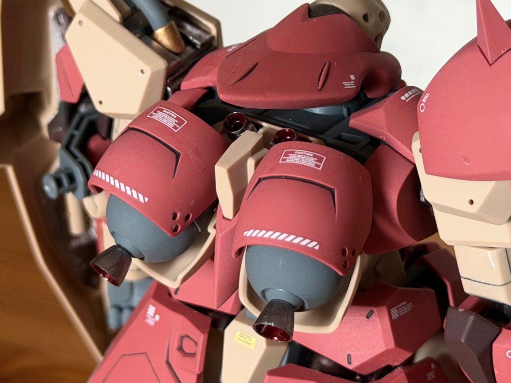 HGUC 1/144 メッサーF01型 *部分塗装 +改造–4枚目/制作者：Mreh