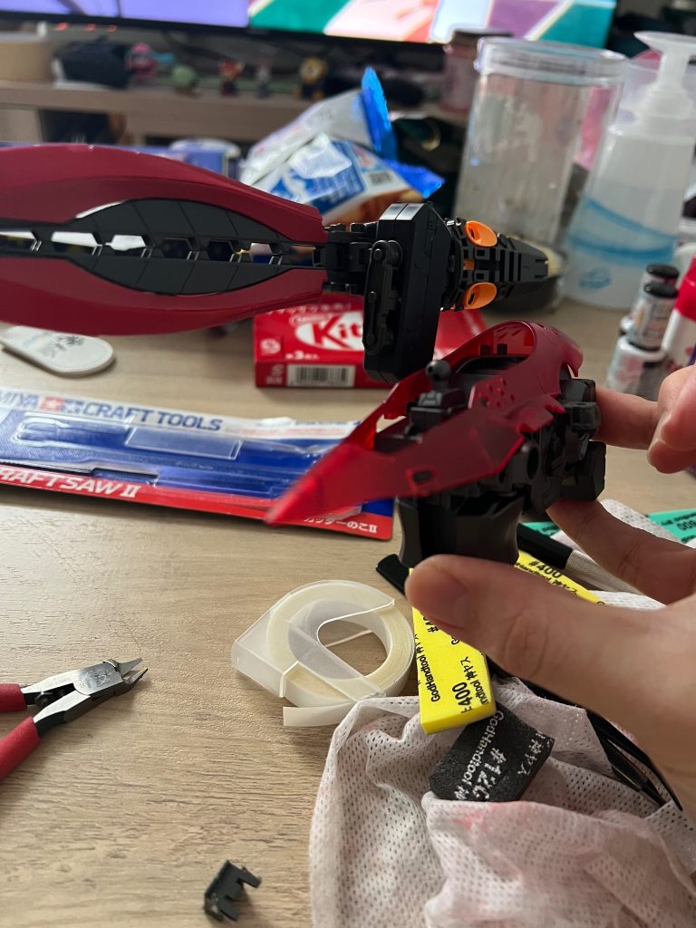 ナイチンゲール　ダブルホーンファンネル搭載型–3枚目/制作者：ゆう0128
