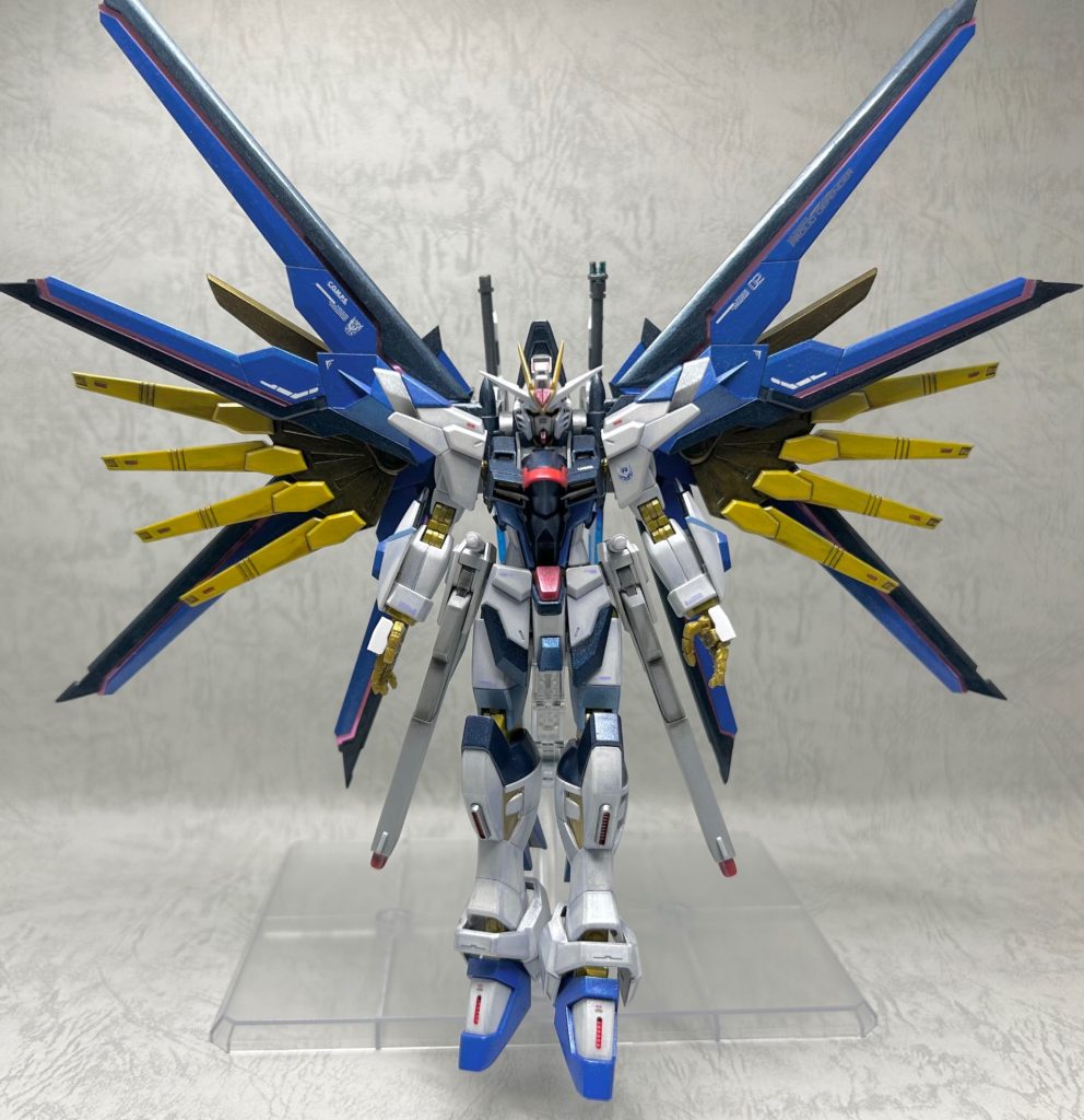 ピンク部はそのまま付属のシールを使用。