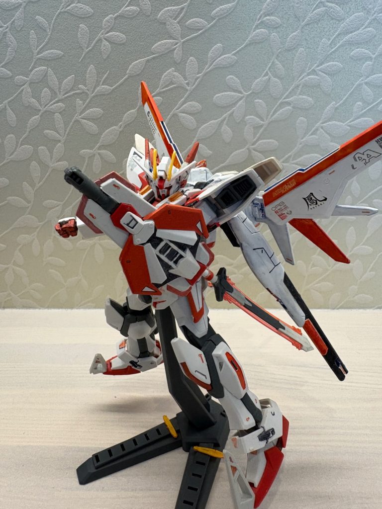 ビルドストライクガンダム【紅】〜1st Bild GUNDAM〜–4枚目/制作者：@TAkeeeeRU