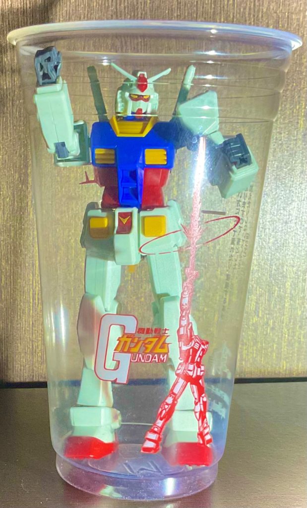 コラボにとらえられたガンダム