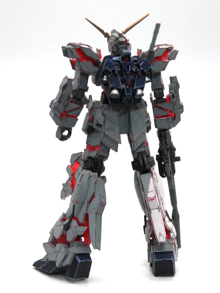 つや消し吹いたらサイコフレームの光がまろやかになりました！&nbsp;
