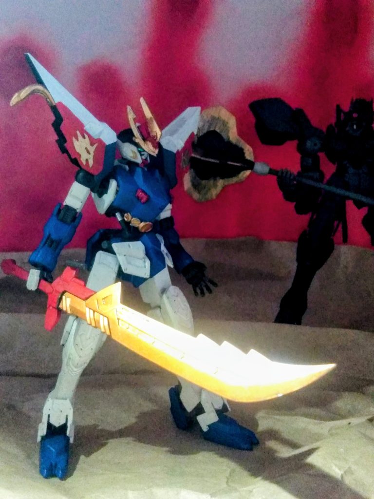 ガンダム・バルバドス『救世主 龍の神と共に空より現る』