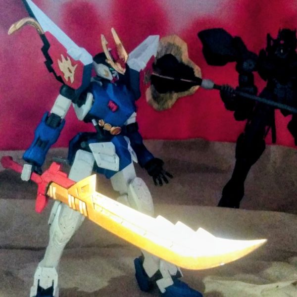 ガンダム・バルバドス『救世主 龍の神と共に空より現る』