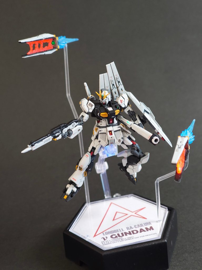 ガンダムアーティファクト　νガンダム可動化改修–5枚目/制作者：マッドさん