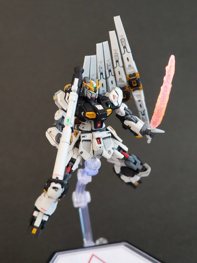ガンダムアーティファクト　νガンダム可動化改修–4枚目/制作者：マッドさん