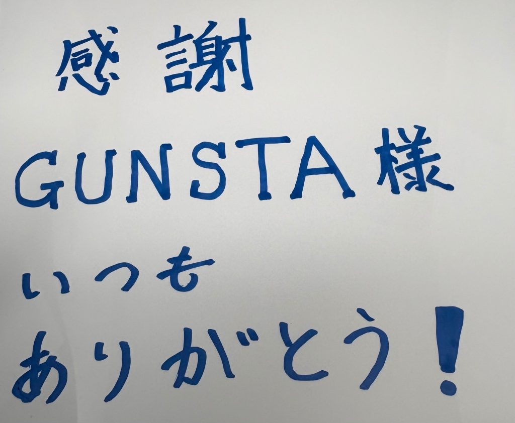 【感謝の日】プチッガイ(ガンダムベースカラー)と私