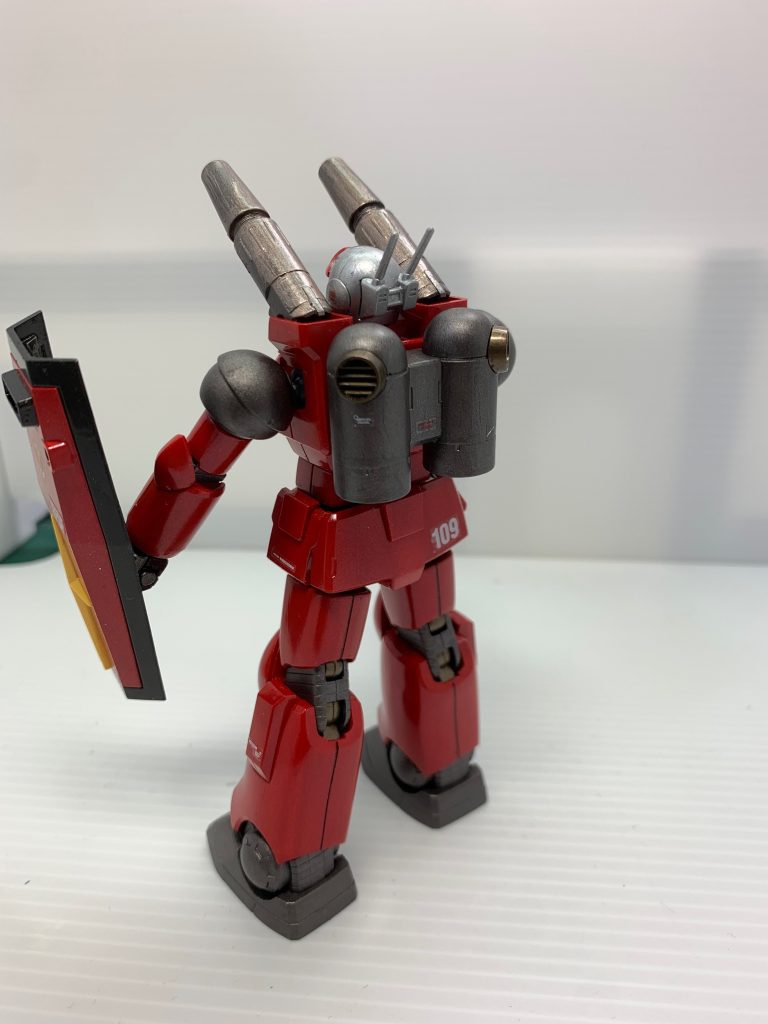 おしりにも109のマーキング