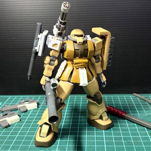 ガンプラ制作再開します。