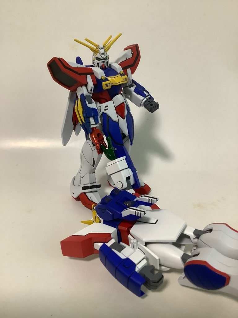 ｢シャイニングガンダムのデータが新型機に流れこんだーこれが｣