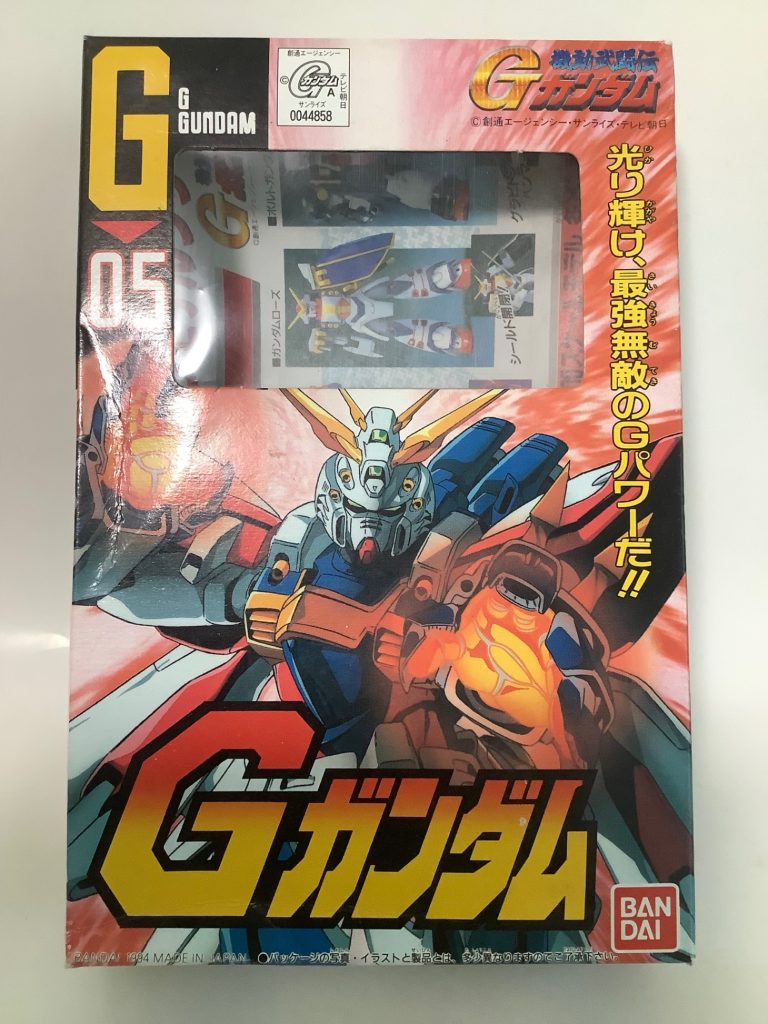 どこにもゴッドガンダムなんて記載されていませんおそらくまだ情報解禁前の発売だったようです