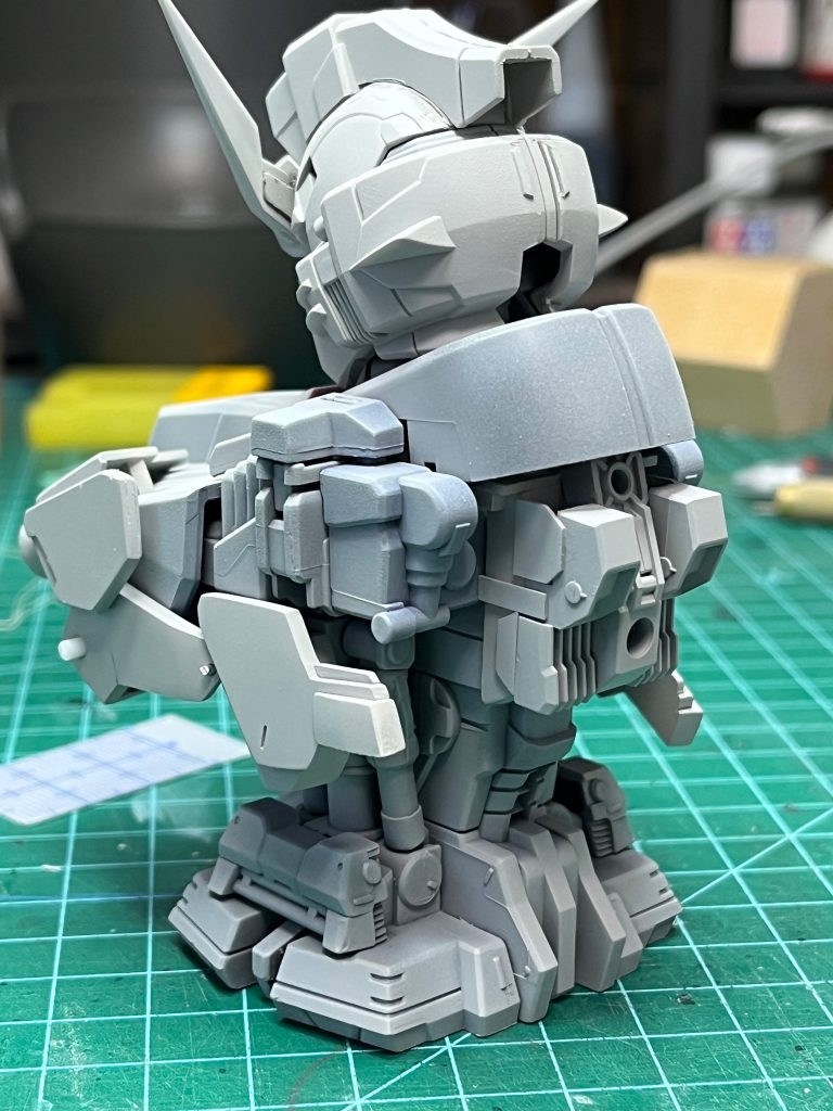 バックパックパーツはジャンクから組み合わせてみました。&nbsp;ご覧頂きありがとうございました😊