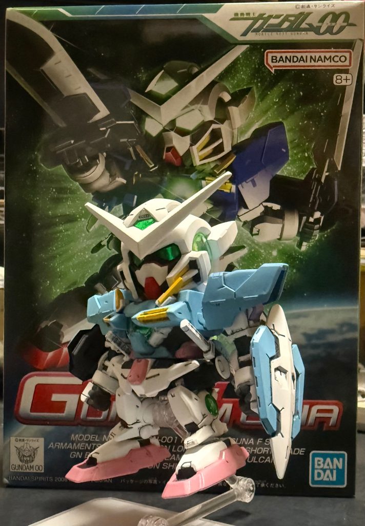 キット自体はストレートに組んだ物で、全塗装をして組んだSDキットは初めてです。
