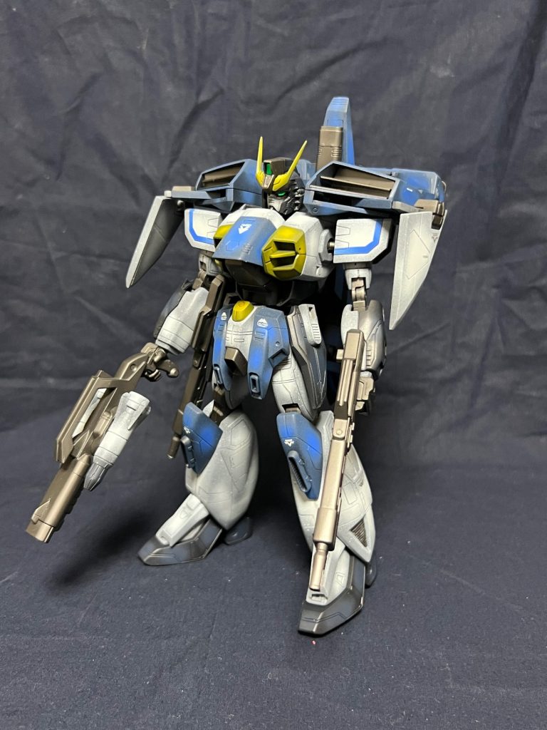 正面。今回改修したキットの中では1番加工が少ないはず。