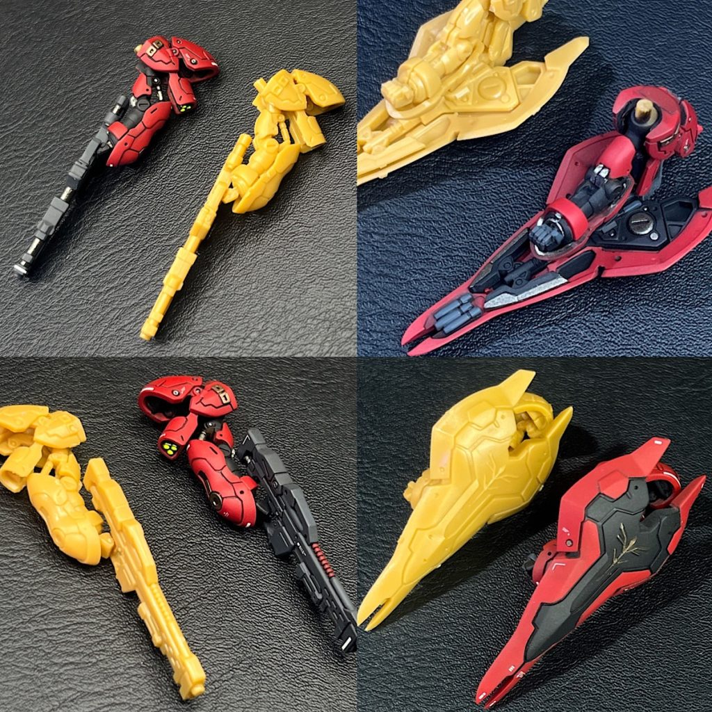 今回、自分としては珍しくデカールを沢山貼りました。スケール感を損なわないように手札からできるだけ小さいモノを選ぶわけですが、このサイズになると選択肢が少なくて､､､なかなか難儀しました。最後まで閲覧頂きありがとうございました。次は、同時進行している､､､じゃない方のサザビーを予定してますw