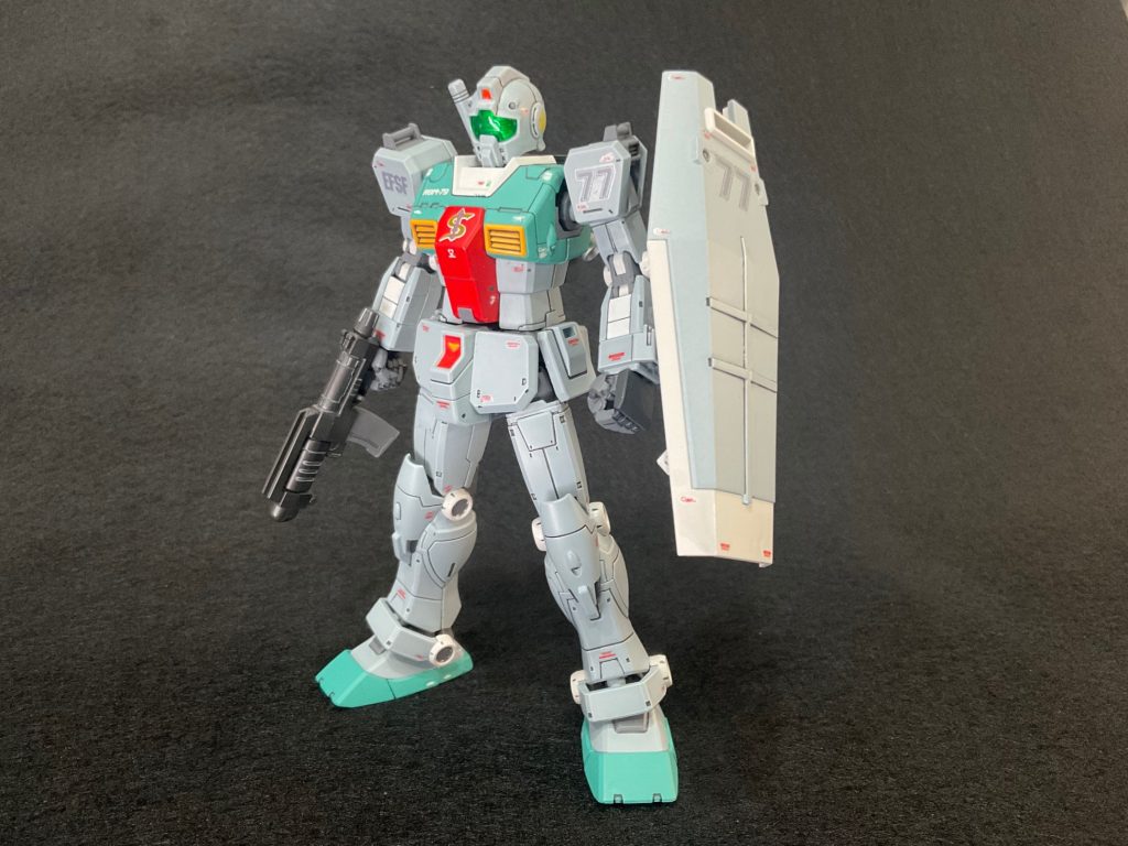 HG ジム（スレッガー搭乗機）–2枚目/制作者：C.K factory