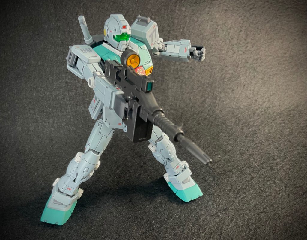 HG ジム（スレッガー搭乗機）–3枚目/制作者：C.K factory