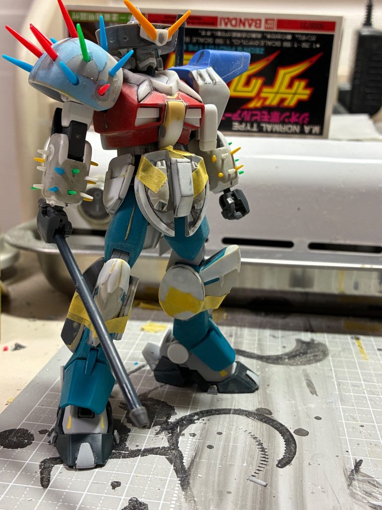目的もあり、思った通りの形を出せるプラモ作りは精神衛生上大変よろしいものと久しぶりに思い出せた良い機会。次回はネーデルガンダム当たりを作りたいですね。