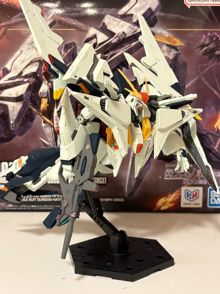 武装も新規パーツで作成しました。ところどころメタリックで塗装してあります。