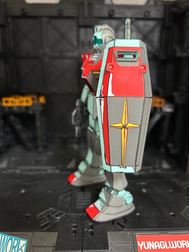 上手くなるどころか縁を塗る時に手がプルプルガタガタするのはこの先益々発展するでしょう、、