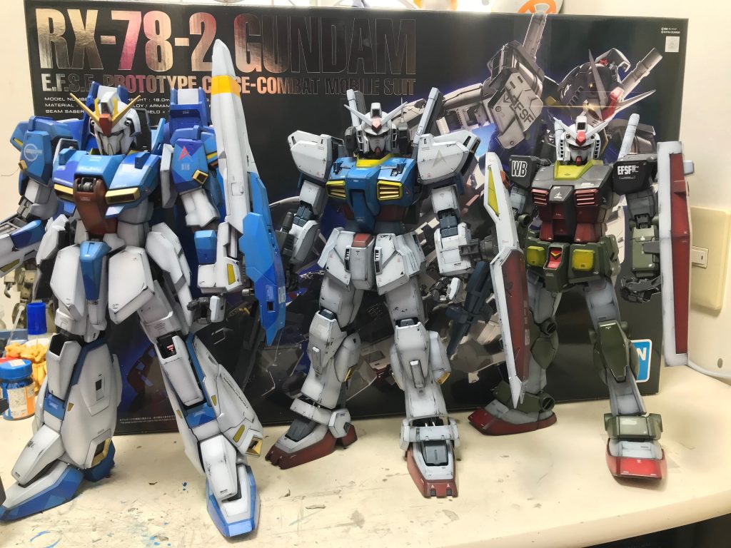 　PGアムロさんレイ専用機　三部作完成です。次はPGUだ😰