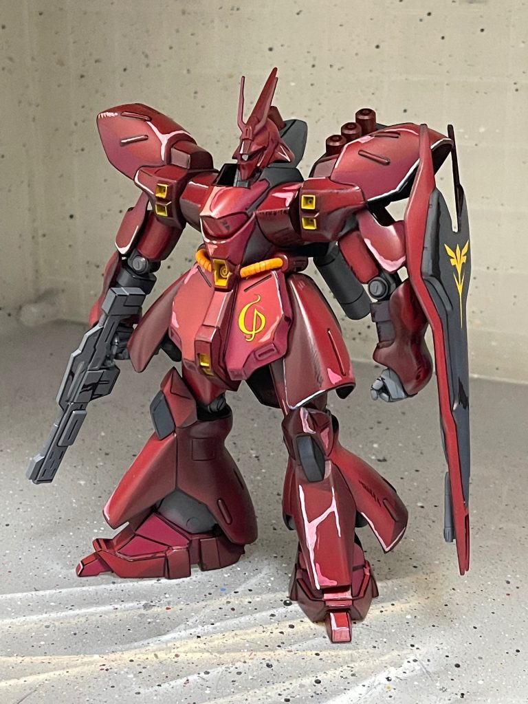 武器類を塗装して完成です