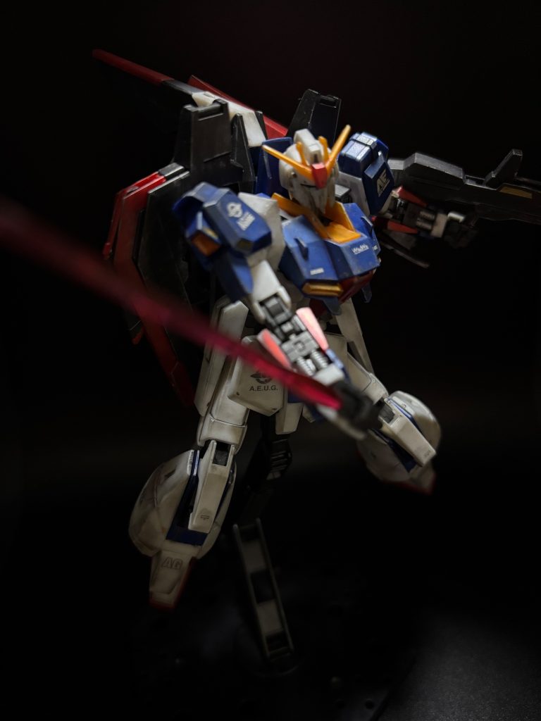 Zガンダム（成形色ウェザリング）