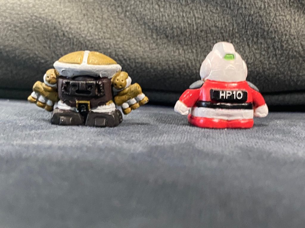 ジュアッグは後ろも細かい。しかも、色が結構多いので大変。(gundam-kao9)ジムヘンソンは、HPがめちゃんこ上手く塗れて満足。(gandam-hand1)