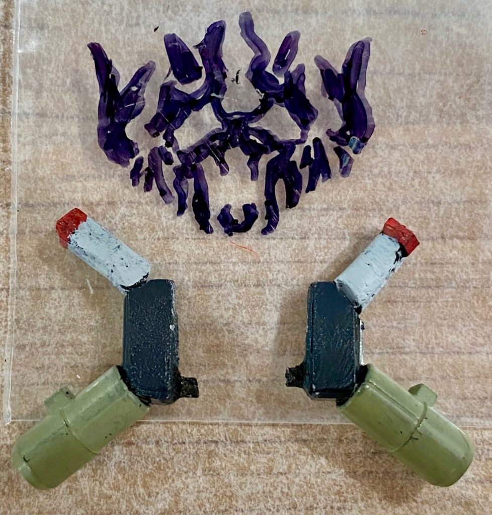 パーツです。作った後に気づいたのですが、上下が逆でした。(やべ)