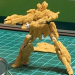 ハイパーメガランチャーに可動式のグリップを新造、それに合わせて武器用の拳を作成し[…]
