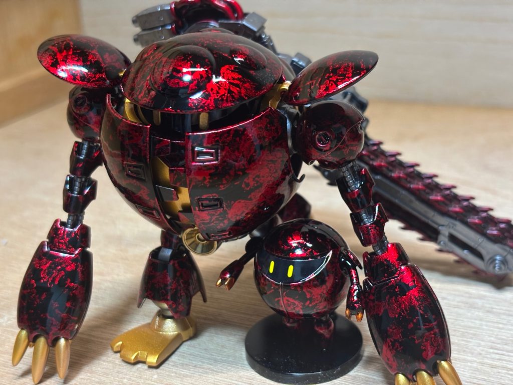作って満足！次はロボット魂をリペイントしたいな！