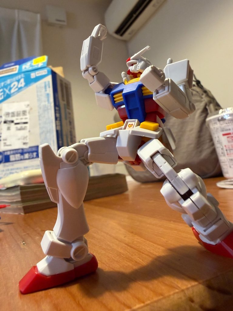 ガンプラトライアルキット(息子作)
