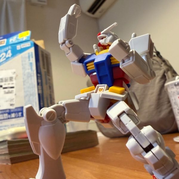 ガンプラトライアルキット(息子作)