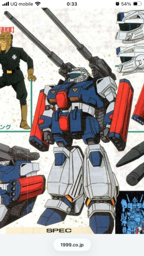 ガンタンクの中でも1番好きなガンタンクR44を1/48サイズでフルスクラッチ1番ネックなのは1/48のフィギュアと並べるとサイズ感がおかしく感じること