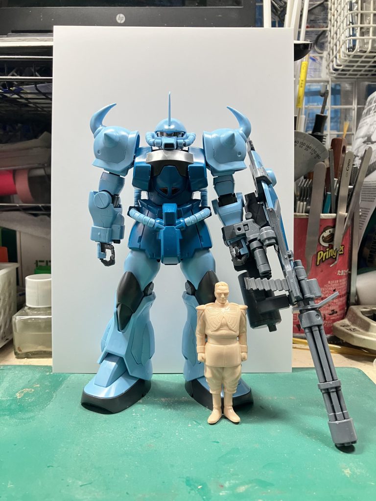 作品名：今年の模コンに出すガンプラ　第一案<p>毎年、開催される吉本プラモデル部 模コン用にタンク系で投稿してます 今年は何にしようか悩んでます いくつか思い浮かぶ機体を作っていきます 第一案の機体は、グフカスタムVS量産型ガンタンク しかもMGで☺️ ただでさえ発売 [&hellip;]</p>
