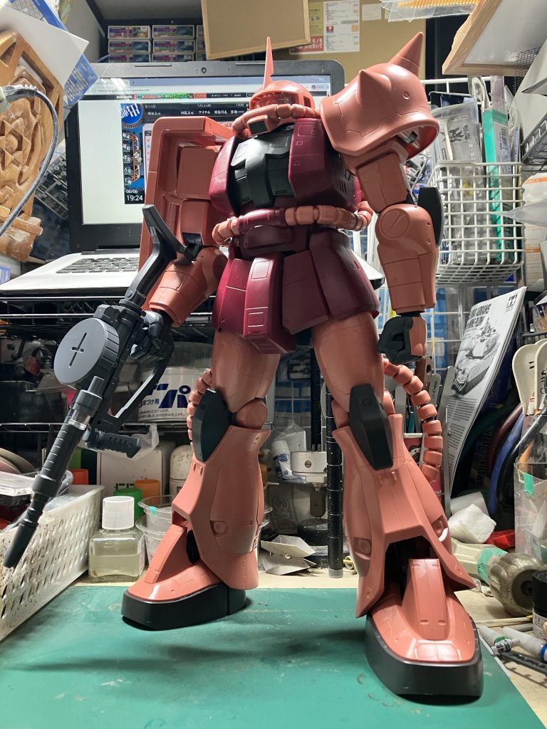 作品名：模コンに出すガンプラ　第二案<p>模コンに出すガンプラ　第二案となるメガサイズのシャアザクをベースにザクタンク系のどれかと考えました以前作った同サイズのマゼラ・アタックを仮合わせしてみましたまずは通常のザクタンク、次にザクタンク(グリーンマカク)、ザクタ [&hellip;]</p>
