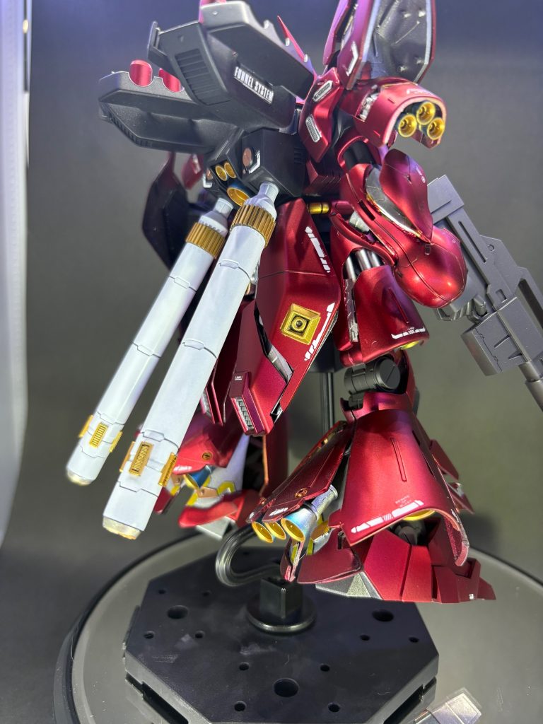 バックショットタンクはコトブキヤさんのプロペラントタンク丸に変更しております