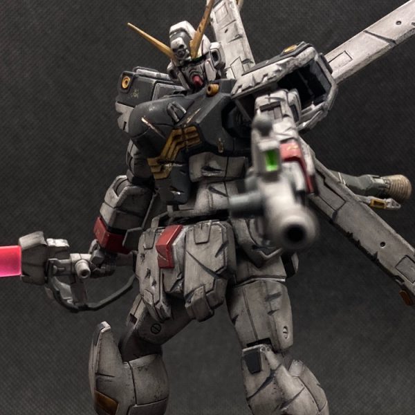 クロスボーンガンダムX1 ダメージ加工
