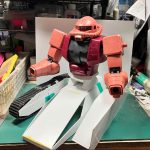1/48ザクタンク(グリーンマカク)製作3〜7日目車体外側の装甲を製作旧キットの[…]