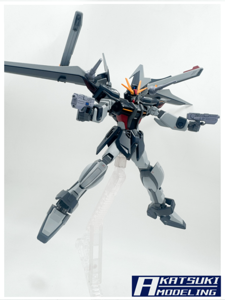 HG 1/144 GAT-X105E ストライクノワールガンダム–5枚目/制作者：アカツキモデリング